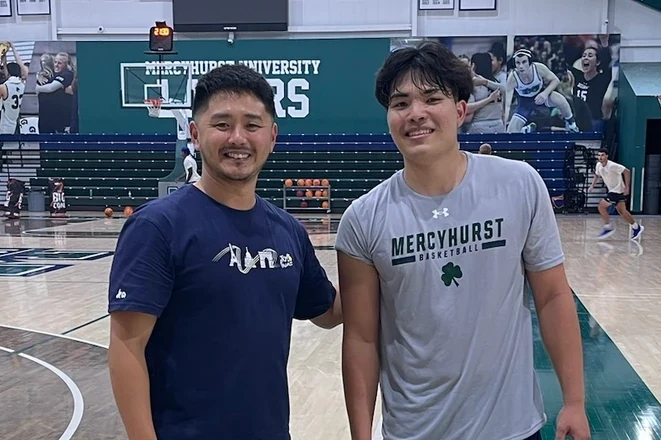 NCAA D1 進学した選手を現地訪問