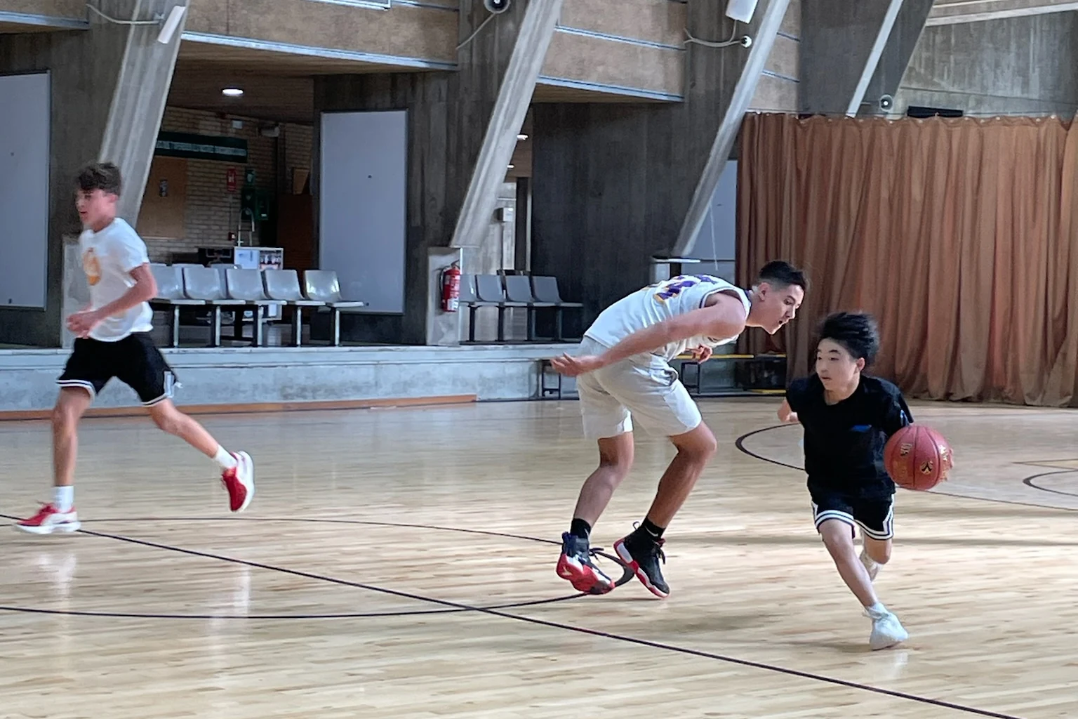 試合中のドリブル