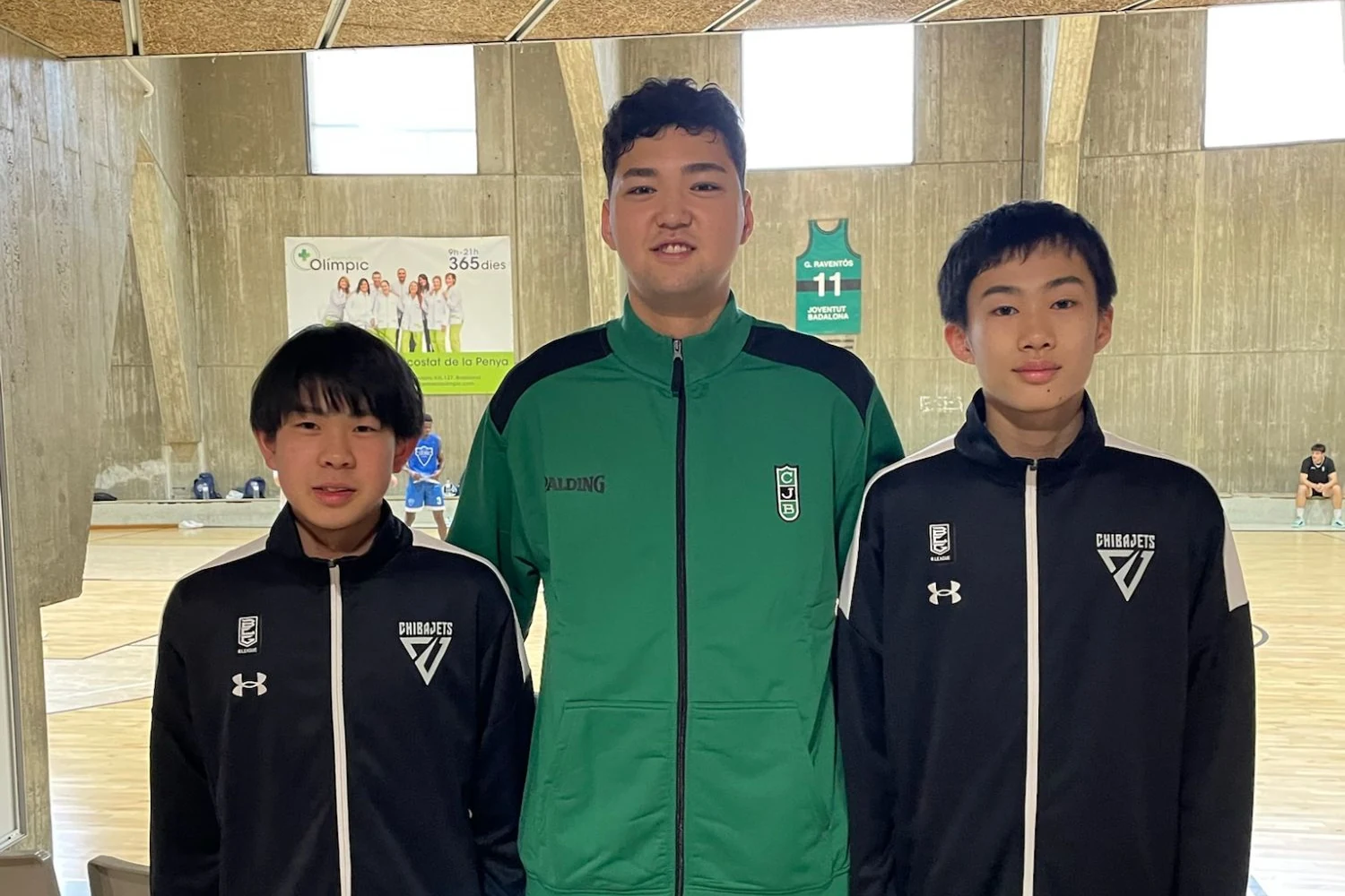 内藤耀悠選手とBリーグユース選手